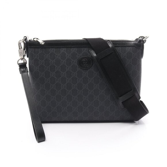 GUCCI Interlocking G GG Supreme Shoulder crossbody Bag 72683392THN1000 canvas - Picture 1 of 6